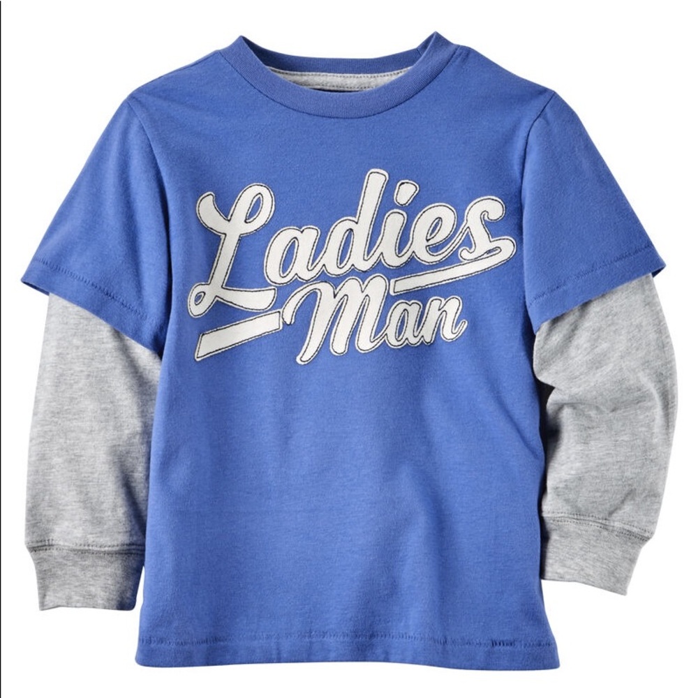Carter’s Ladies Man Layered Longsleeve Tee Shirt 4